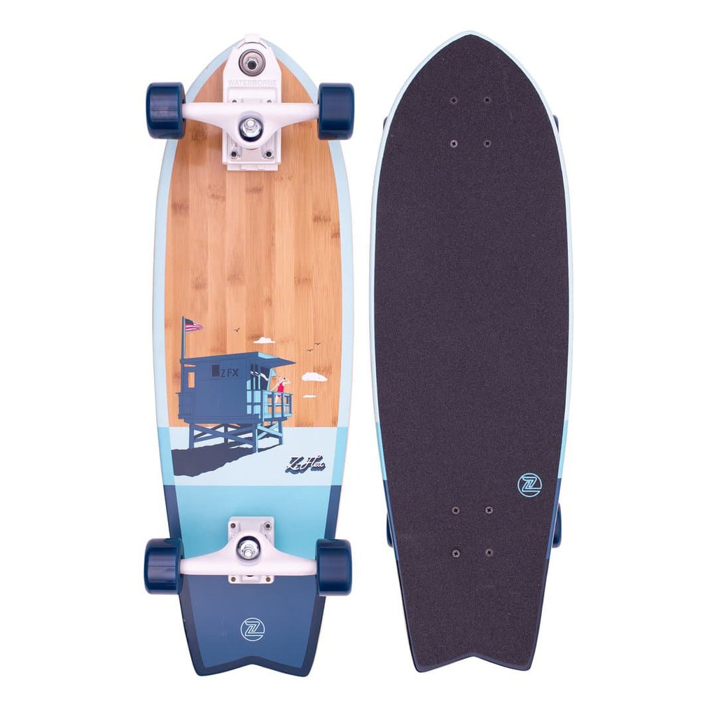 Z-Flex Bamboo Surfskate Fish 31 inch