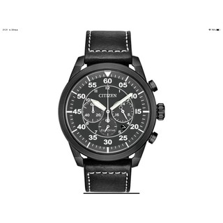 นาฬิกา CITIZEN MENS CA4215-21H ECO DRIVE AVION CHRONOGRAPH พร้อมกล่อง (ใหม่)