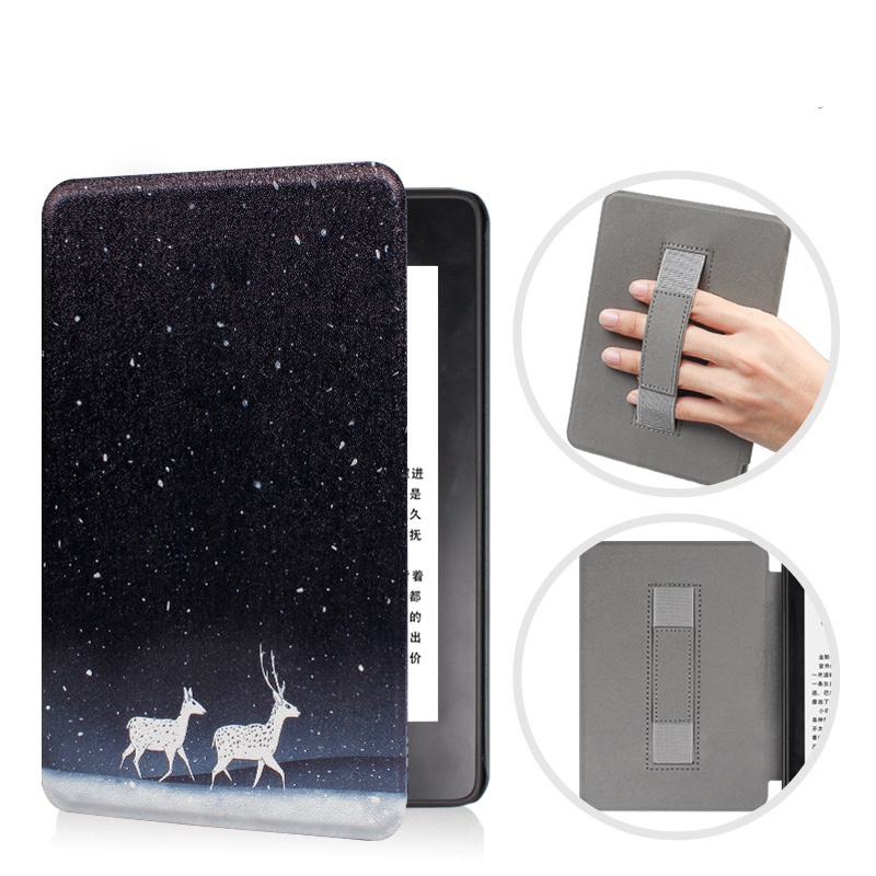 For Kindle Paperwhite 11th Smart Case with Hand Strap Magnetic Cover for Paperwhite 5 M2L3EK 2021 Re