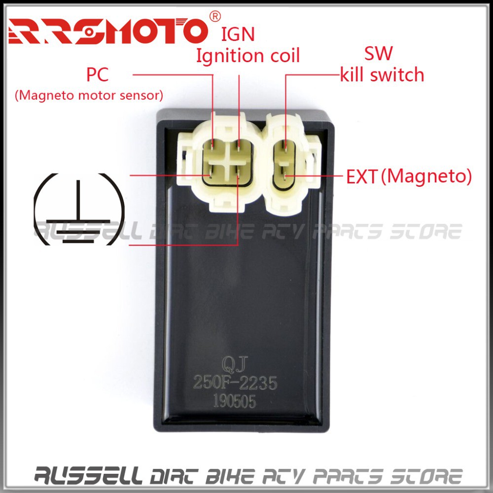 คุณภาพสูง AC CDI กล่องหน่วยสําหรับจุดระเบิด Magneto Stator แผ่น Honda Rebel CA250 CMX 250C 1996 ~