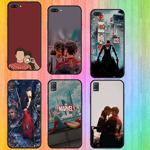 นุ่มสีดํา Vivo Y95 Y93 Y91 V5 Y67 V5s V5 Lite Y66 V5 Plus Y5S V7 Plus Y79 V9 Y85 Y89 Y91C T1Marvel ฝ