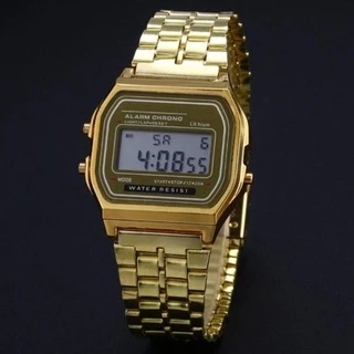 LED Digital Sports Unisex ผู้ชายผู้หญิงสุภาพสตรีนาฬิกาผู้ชายนาฬิกาหญิง