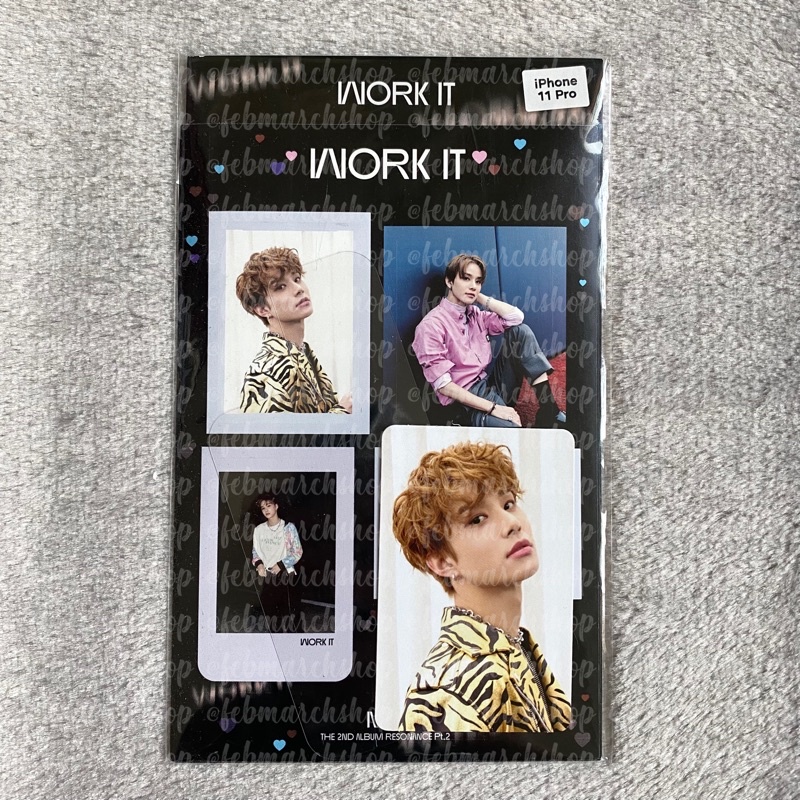 (พร้อมส่ง) NCT 2020 Smartphone Deco Sticker - Work It สติ๊กเกอร์ จองอู จอห์นนี่