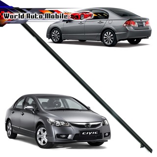 ยางรีดน้ำนอก หลัง-ขวา สี Black Civic Fd Honda 4 ประตู ปี2006 - 2011