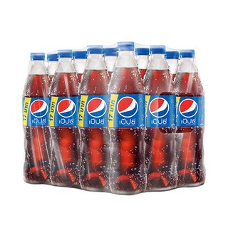 เป๊ปซี่ เครื่องดื่มน้ำอัดลม 640 มล. x 12 ขวด Pepsi Carbonated Soft Drink 640ml x 12pcs