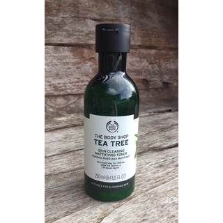 THE BODY SHOP TEA TREE SKIN CLEARING MATTIFYING FACIAL TONER 250 ml