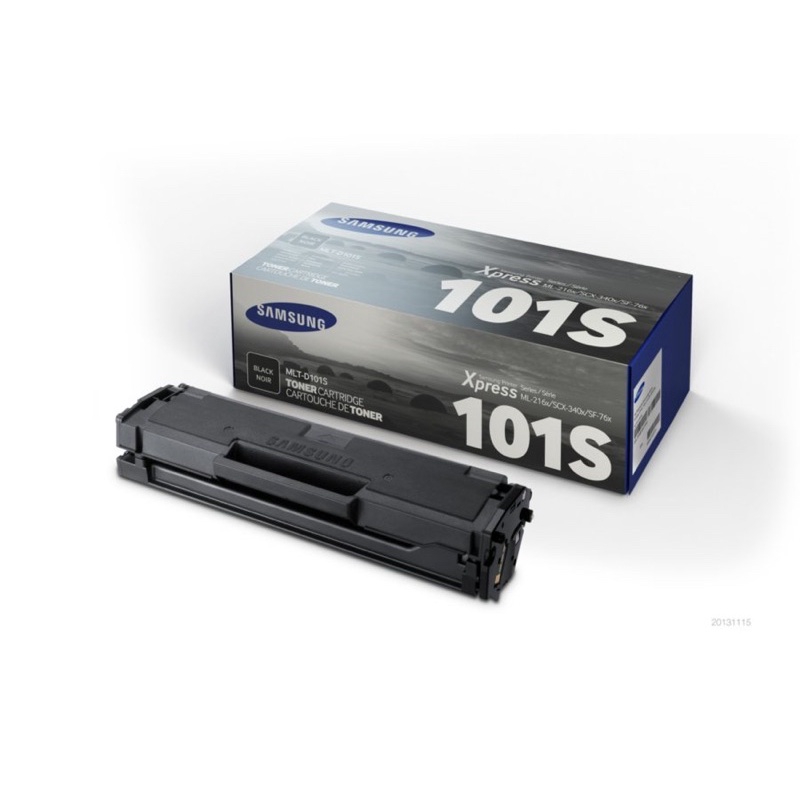 Samsung 101s ตลับหมึกโทนเนอร์ สีดำ ของเเท้Black Original Toner Cartridge (MLT-D101s)(SU698A)