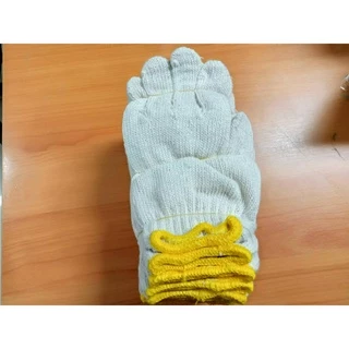 ถุงมือผ้าฝ้าย 7 ขีด (700 กรัม ) ขนาดบรรจุ 1 โหล (12 คู่)