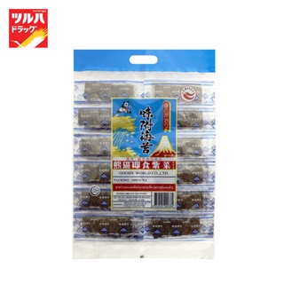 Spicy Flavour Dried Seasoned Seaweed ( Panda Bear Brand) / สาหร่ายทะเลปรุงรสพริก (ตราหมีแพนด้า) 100 แผ่น (35 กรัม)