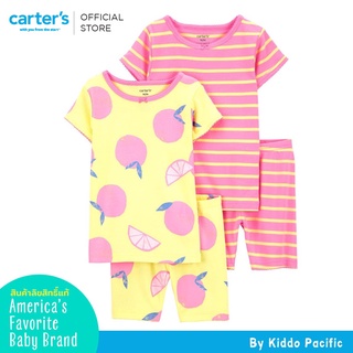 Carters Girl 4PC ORANGES ชุด set 4 ชิ้น พิมพ์ลาย สำหรับเด็กผู้หญิง