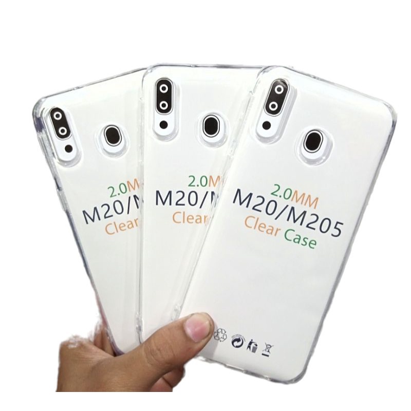 Softcase Silicon Transparent HD Samsung Galaxy M20