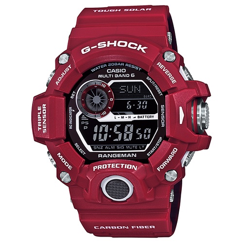 สายนาฬิกาแบรนด์เนม เข็มขัดคาสิโอ กรอบสาย G-Shock รุ่น GW-9400 Rangeman ของแท้ 100%