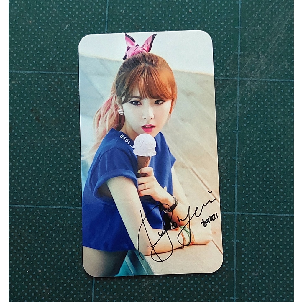 การ์ด สุ่ม ฮเยมี ของแท้ จาก อัลบั้ม 9MUSES -  S/S EDITION [ Special Summer Album ] ของแท้ พร้อมส่ง K