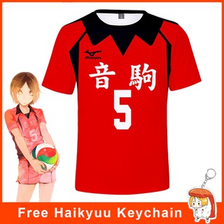 Anime Haikyuu Shirt Hinata Shoyo 3D Print Men Women Tops Summer Haikyuu T shirt Tee