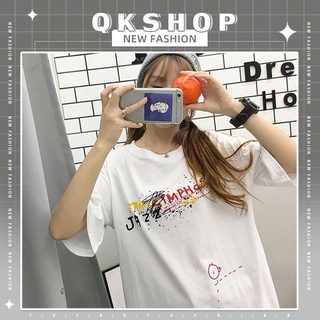 QKshop เสื้อยืดคอกลมสีสวยมาก🌟สวยไม่เหมือนใครลายมินิมอลมาก🌪สวยไม่เหมือนใครมาตำได้เลย✨