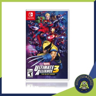 Marvel Ultimate Alliance 3 The Black Order Nintendo Switch Game แผ่นแท้มือ1!!!!! (Marvel Ultimate 3 Switch)