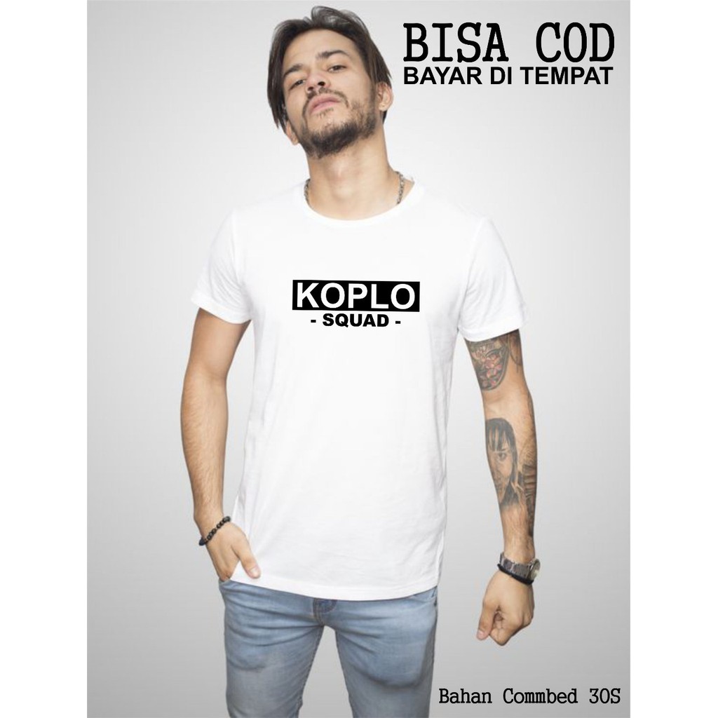 เสื้อยืด Koplo Squad Distro