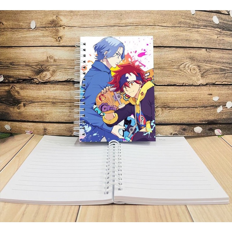 Langakunankawaii SK8 สมุดบันทึก The Infinity 200 หน้า A6/ Infinity SK8 สมุดบันทึกอนิเมะ