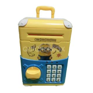 Safe Bank Minions ออมสินดูดแบงค์ ATM ตู้เซฟ กระปุกออมสิน มินเนี่ยนafe Bank Minions ออมสินดูดแบงค์ ATM ตู้เซฟ กระปุกออมสิ