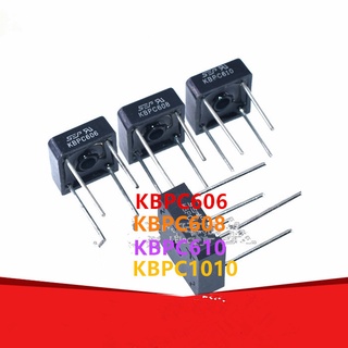 วงจรเรียงกระแสเต็มคลื่นแบบเฟสเดียว 6-50A 1000V 4 pin KBPC606 KBPC610 KBPC608 KBPC1010