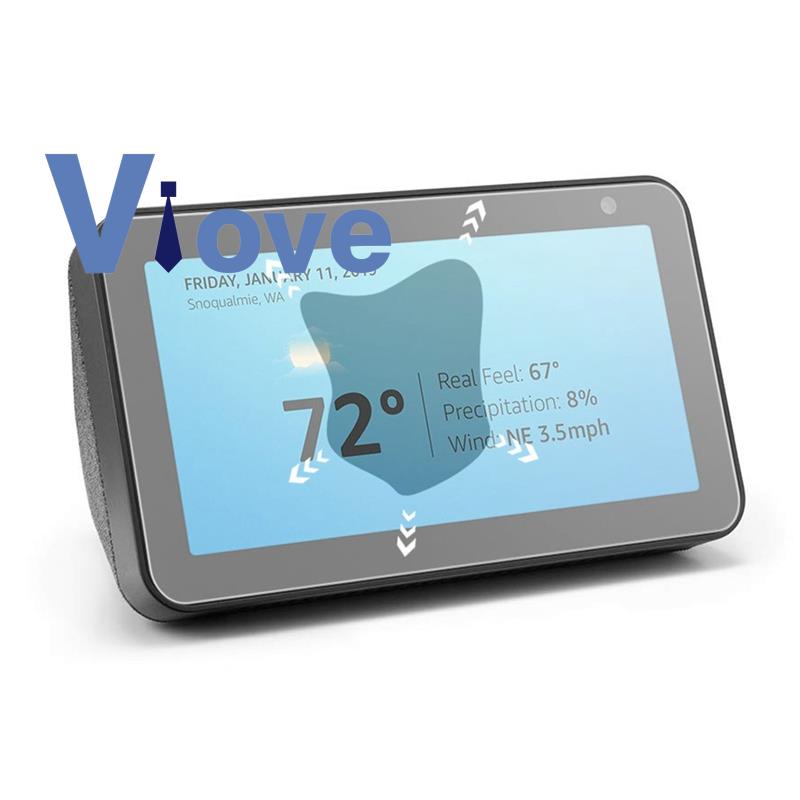 กระจกกันรอยหน้าจอสําหรับ Echo Show 5 ฟิล์มกันรอยหน้าจอแบบใสกระจกนิรภัย