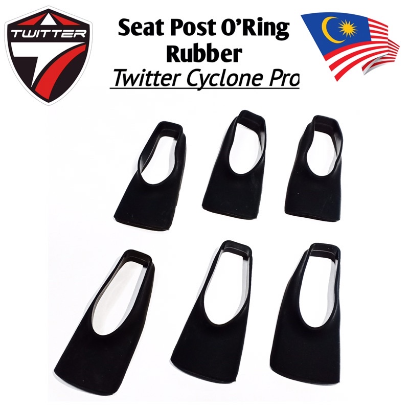 ที่นั่ง POST ORING RUBBER สําหรับ TWITTER CYCLONE PRO