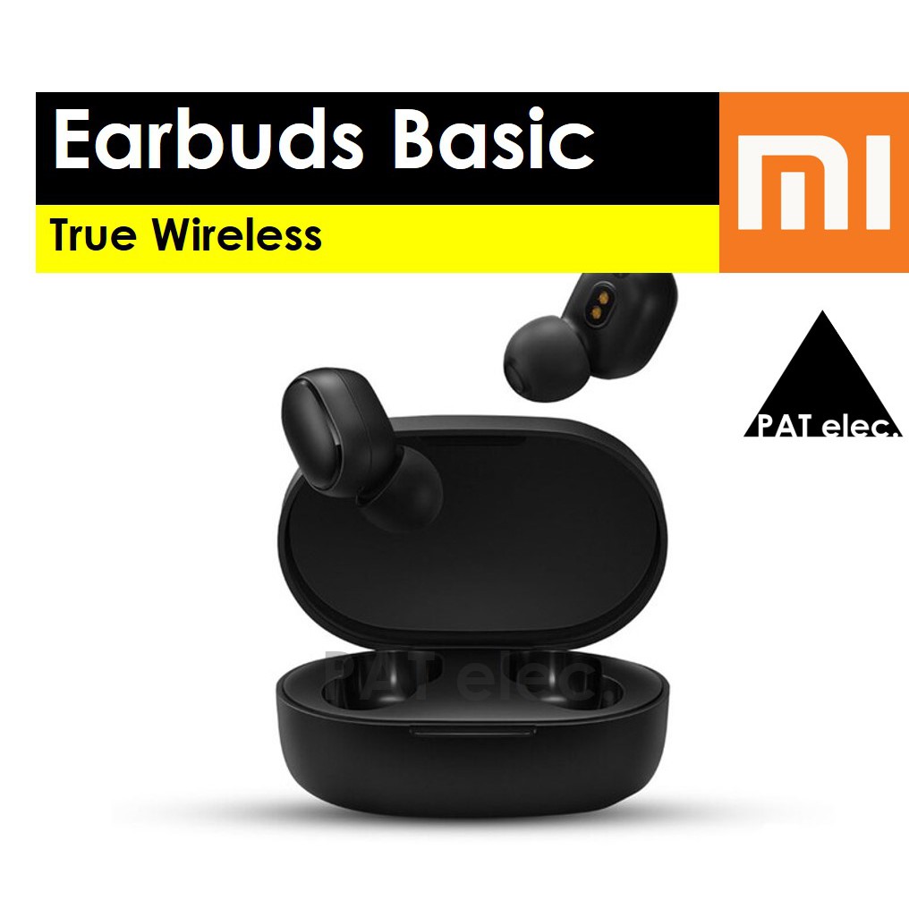 Xiaomi Mi True Wireless Earbuds Basic - Black หูฟังบลูทูธ Global Version