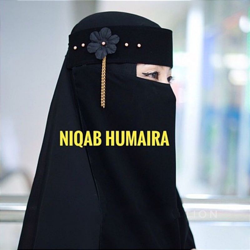 NIQAB BANDANA HUMAIRA CHIFON