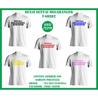 เสื้อยืด พิมพ์ลาย Denji Sen MegarangerSize S-5XL