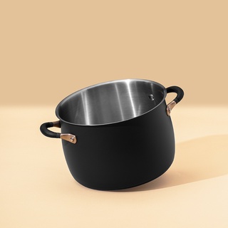 MEYER Accent Stainless Steel หม้อต้มสแตนเลสสตีล 6.2 ลิตร /24 ซม. Stockpot (70614-T)