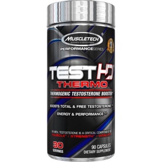 MuscleTech Test HD Thermo   90 Capsules  New Thermogenic Testosterone Booster Formula!*