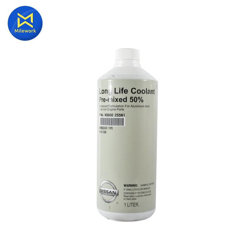 [ลูกค้าใหม่เหลือ 1 บาท] น้ำยาหม้อน้ำ NISSAN 1L แท้ห้างNISSAN (KQ800-255N1) สีฟ้า