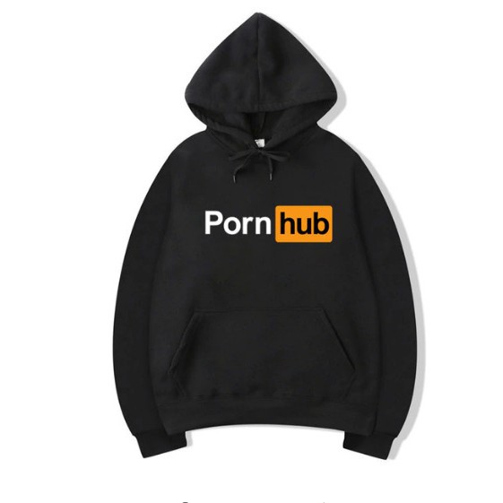 PornHubอย่างเป็นทางการพิมพ์ฤดูหนาวฤดูใบไม้ร่วงเพาะกายเสื้อกันหนาวหมวกผู้ชาย