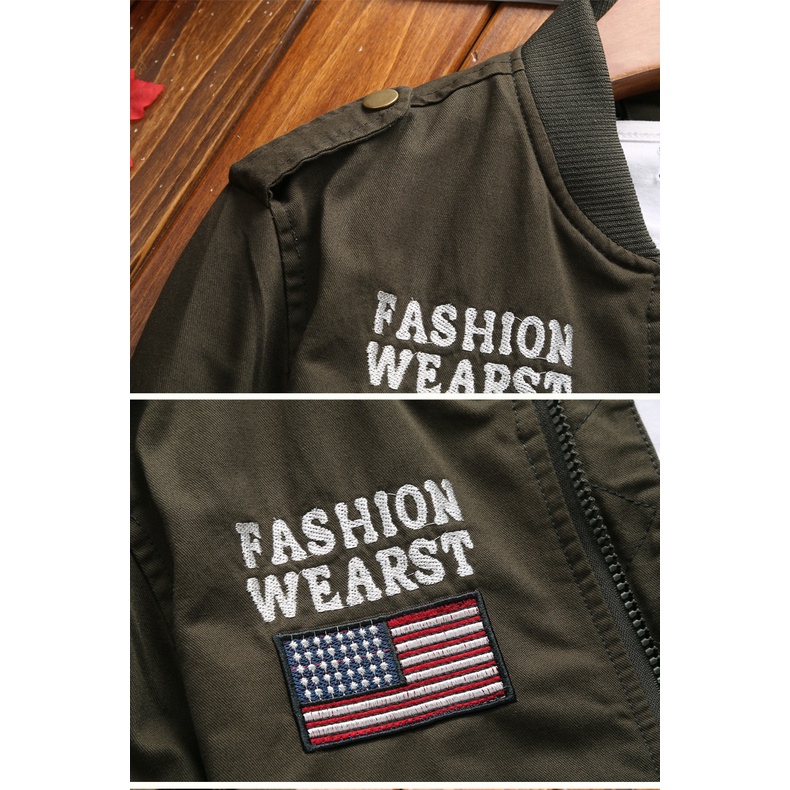 PLOVER แจ็คเก็ตสำหรับผู้ชาย WAT SWAT รบแจ็คเก็ตบวกขนาดผู้ชาย - รูปที่ 6