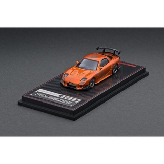 Ignition Model 1950 1/64 Mazda RX-7 RE Amemiya Orange