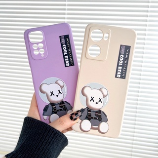 เคส Huawei Nova 3i Nova 5T Y9 2019 Y9 Prime 2019 Y9S Y7 Pro Nova 4E P30 Lite Y7 2019 Y7 Prime 2019 แบรนด์ ไทด์ การ์ตูน ความรุนแรง จักรวาล หมี เปลือกโทรศัพท์มือถือ