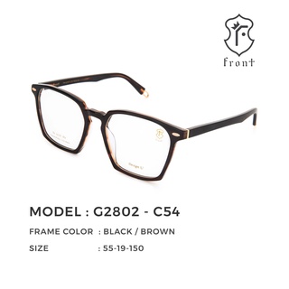 FRONT - แว่นสายตา รุ่น G2802 (สามารถนำไปตัดเลนส์สายตาได้ค่ะ) - Fronteyewearthailand