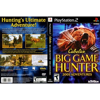 แผ่นเกมส์ PS2 Cabelas Big Game Hunter 2005 Adventures   คุณภาพ ส่งไว (DVD)