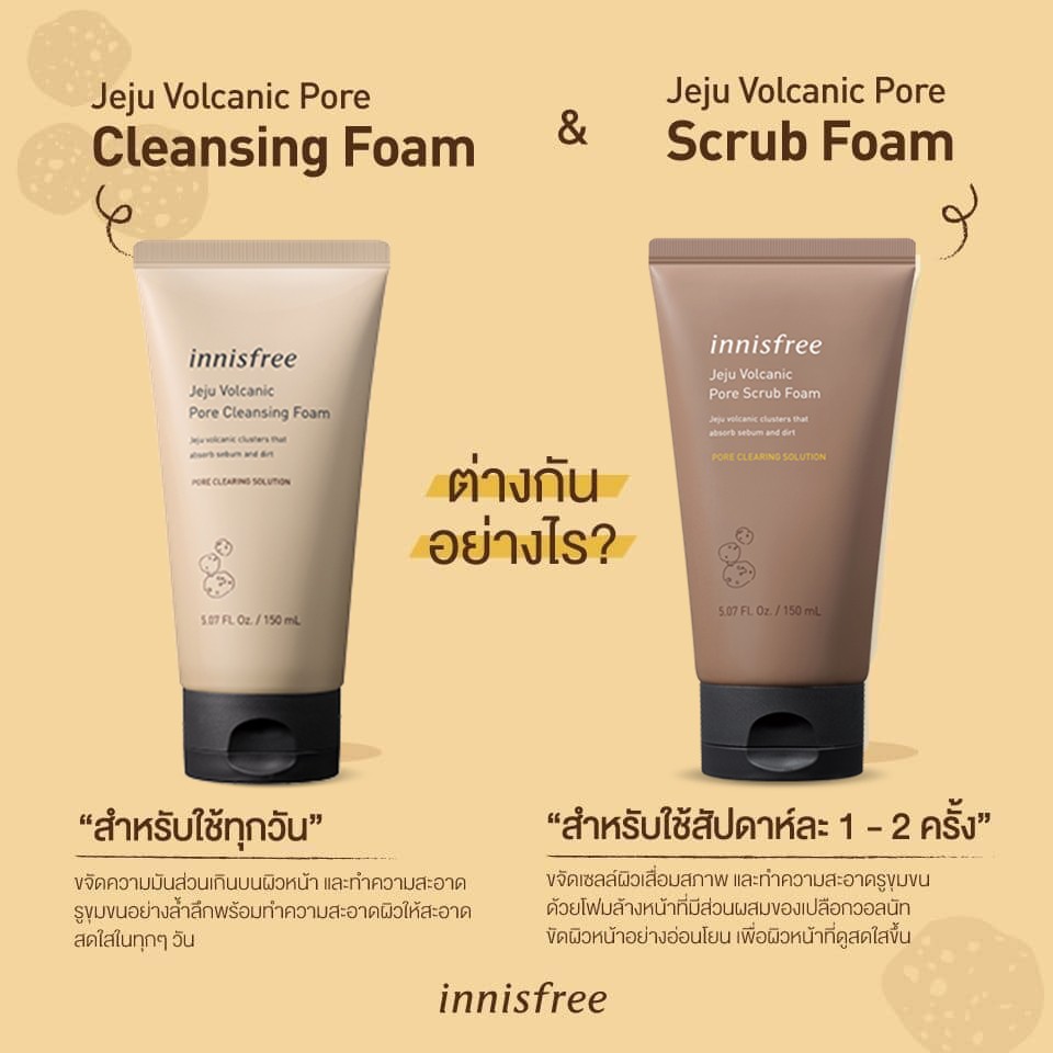 🎖แท้~พร้อมส่ง❗ ชำระปลายทางได้ innisfree Jeju Volcanic Pore ...