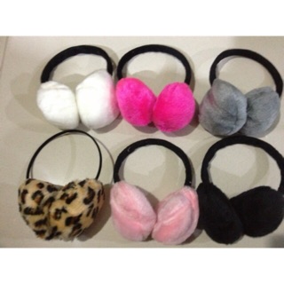 Earmuff, ที่ปิดหูกันหนาว ที่ปิดหูอุ่น คาดผมกันหนาว ,Earwarmer, Warmer Fur Muff ,Earlap