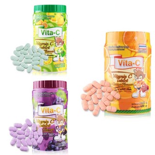 Vita-C VITAMIN C 25 mg T.MAN 1000 เม็ด วิตามินซี อม