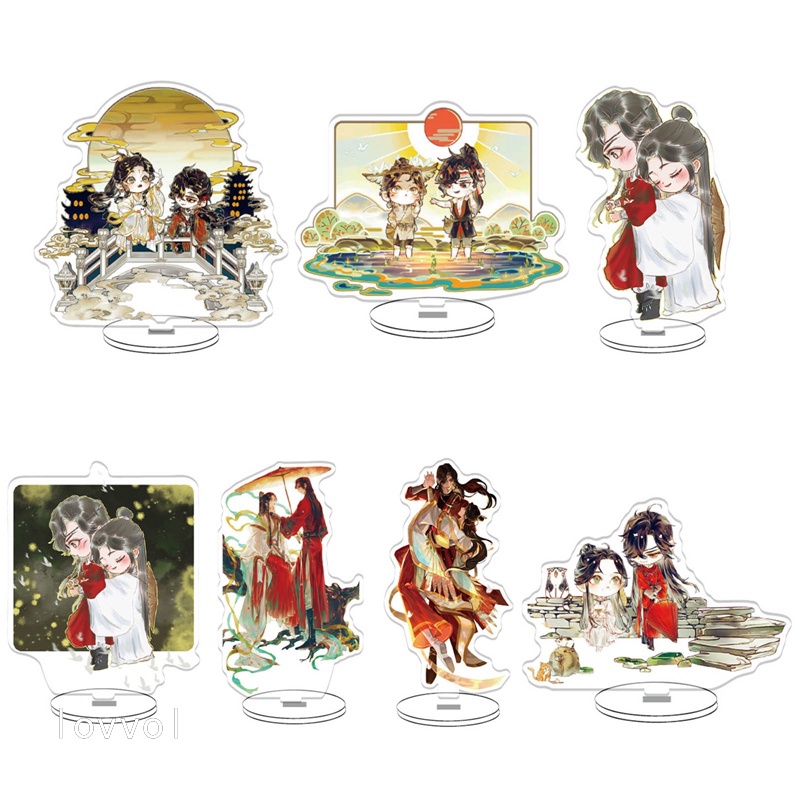 โมเดลฟิกเกอร์อะคริลิค รูปอนิเมะ Heaven Official's Blessing Tian Guan Ci Fu Xie Lian Hua Cheng สําหรับตกแต่ง