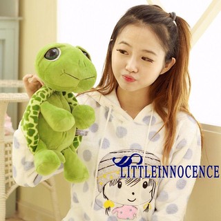 Innocence- 20 ซม. ตุ๊กตาเต่ายัดไส้ ตาโต สีเขียว ของเล่นสําหรับเด็ก