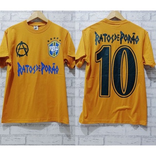 [S-5XL] เสื้อยืด พิมพ์ลาย Ratos DE PORAO Brazil