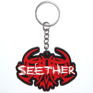 พวงกุญแจยาง Seether rock band