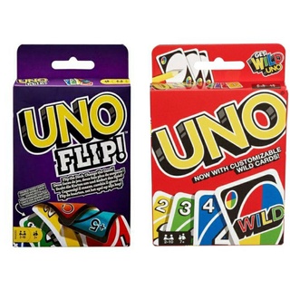 T.P. TOYS UNO 《SAVE2》 UNO FLIP + UNO WILD เกมส์อูโน่ เกมส์กระดาน แพคคู่ รวมจำนวน 2 ชิ้น