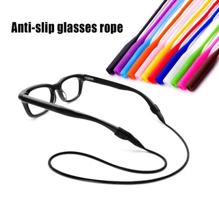 แฟชั่นที่มีสีสัน ปรับได้ ซิลิโคน ยืดหยุ่น เชือกแว่นตา / สายคล้องแว่นตากันแดด กันลื่น / ป้องกันการสูญหาย รอบคอ แขวนแว่นตา