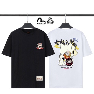 [S-5XL] 6791 evisu เสื้อยืดแฟชั่นใหม่ สําหรับผู้ชาย ผู้หญิง