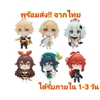 กาชาปอง Genshin Impact 6 ตัว/1 Set Aether Lumine Paimon Amber Venti Diluc เกนชิน อิมแพค