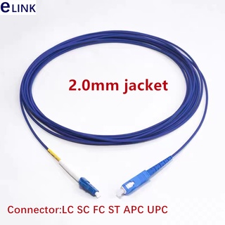 100mtr 1C Armored Fiber Patch Cord 2.0mm Simplex fiber SM SC LC FC ftth jumper 1 core optical fibre Singlemode cable ELI